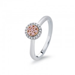 Blush Pink Argyle Diamond Ring